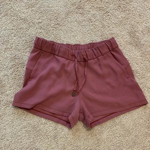 Lululemon pink shorts